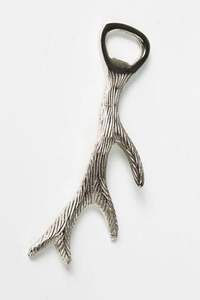 Venta al por mayor hecho a mano cuerno de reno antiguo abrebotellas Barra de Metal accesorios para restaurante y bares vino aluminio abrebotellas - Product Image 6