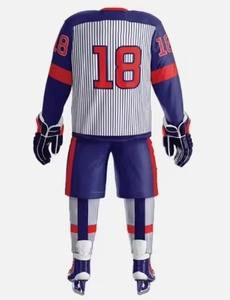 เครื่องแบบฮ็อกกี้น้ำแข็งระบายอากาศสำหรับผู้ใหญ่เครื่องแบบฮ็อกกี้น้ำแข็งขนาดกำหนดได้ตามต้องการดีไซน์ล่าสุด - Product Image 6