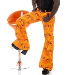 Pantalons de survêtement streetwear personnalisés, style hip-hop, pantalons évasés, pantalons empilés, 100% coton, pantalons de survêtement amples pour hommes, pantalons de survêtement de sport pour hommes - Product Image 4