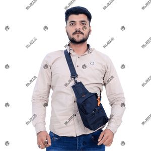 Personnalisé 600D PVC Enduit Cardura Accès Rapide Poches Étanche Bandoulière Sling Sac À Dos Polyester pour Hommes Femmes - Product Image 3
