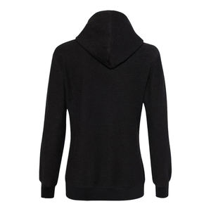 Sweat à capuche chaud doublé en polaire pour femme, vêtements d'hiver, sweat à capuche en coton basique avec capuche réglable, sweat à capuche décontracté surdimensionné pour femme, tenue de rue - Product Image 2