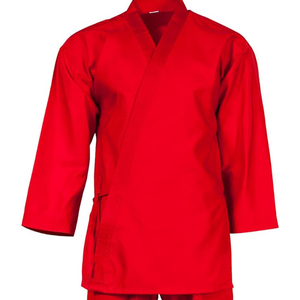2024 nuevo diseño personalizado hombres Karat traje OEM arte marcial desgaste Karate Fighter Jiu Jistu uniforme cómodo Karat uniforme - Product Image 1