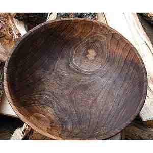 Cuenco de comida hecho a mano de nuevo diseño, utensilios de cocina de madera de nogal, hecho a medida con calidad de exportación - Product Image 6