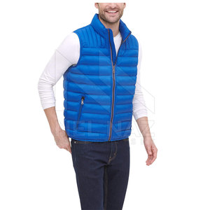 Veste d'hiver matelassée sans manches pour homme, personnalisée, imperméable, coupe-vent, écologique, avec prix de gros et haute qualité - Product Image 1