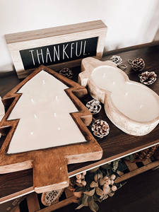 Best Selling Wooden <b>Dough</b> <b>Bowl</b> Candle Christmas Tree <b>Dough</b> <b>Bowl</b> Candle <b>Dough</b> <b>Bowls</b> for Candle Making - Product Image 5