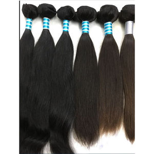 Vente en gros de mèches de cheveux humains vierges 100% trame de cheveux frisés droits à la machine à double pointe Extension de cheveux K I Tip pour femmes noires - Product Image 5