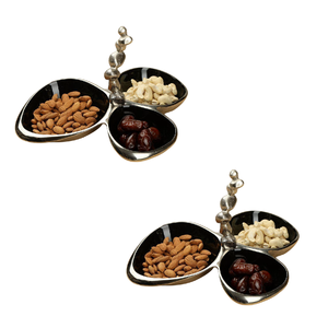 Bandeja de Frutas de Estilo Europeo, Forma Irregular Plateada, Económica, al por Mayor para Restaurantes, Platos de Aluminio Nórdicos de Lujo Aptos para Lavavajillas - Product Image 6