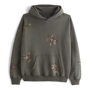 Sweat à capuche d'hiver personnalisé de haute qualité pour hommes, respirant, confortable, thermique, 100% coton polaire, coupe-vent - Product Image 1