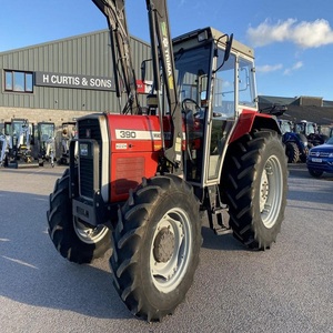 Tractor agrícola Massey Ferguson Mf390 4WD, maquinaria agrícola usada, precio competitivo, bomba de motor central que incluye caja de cambios - Product Image 3