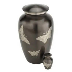 Urna Funeraria Grande y Elegante Hecha a Mano, Florero Decorativo para Entierro, para Uso en Funerales - Product Image 1