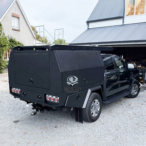Vasca in alluminio per pick-up con tettuccio - Testata rinforzata e cassoni affusolati per Hilux Ranger - Product Image 6