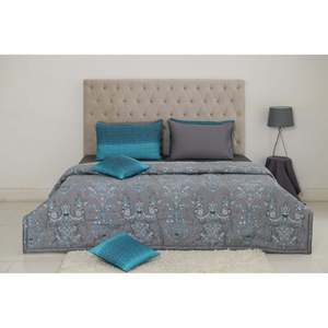 Literie Gris Royal King Size - Élégante et Luxueuse - Product Image 4