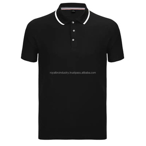 เสื้อโปโลแขนสั้นลำลองของผู้ชายเสื้อธรรมดาผ้าฝ้ายระบายอากาศได้ดีออกแบบโลโก้ได้ตามต้องการสีสันสดใส - Product Image 6