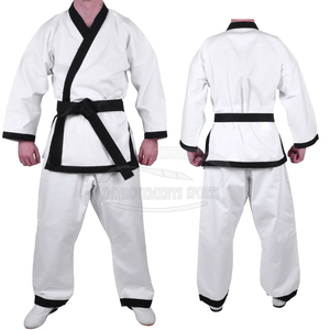 Uniforme de Karate Personalizado de Alta Calidad para Hombre 2024 con Color y Logotipo Personalizados, 100% Algodón para Entrenamiento de Artes Marciales para Adultos - Product Image 6