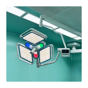 Support chirurgical électrique réglable à 3 pétales sans ombre de haute qualité pour clinique vétérinaire et bloc opératoire - Product Image 5
