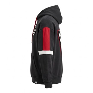 Felpa <span class=keywords><strong>Moto</strong></span> Personalizzata 400 GSM con Pannelli in Pile Pesante e Bandiera a Scacchi in Ciniglia, Felpa da Corsa OEM all'Ingrosso - Product Image 3