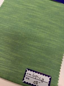 Tissu de chemise en poly-lin slub de qualité supérieure, 58 pouces de large, matériau texturé pour la confection de vêtements et de kurtas à prix abordable - Product Image 2