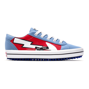 Zapatos de Skateboarding Eskolo - Azul Claro/Rojo - Product Image 2