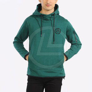Sweat à capuche pour homme, hiver, polyester/coton, look élégant, confort quotidien, style athlétique avec tissu extensible - Product Image 2