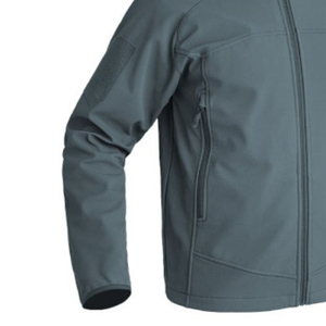 Chaqueta Softshell Personalizada para Exteriores, Impermeable, Cortavientos, Transpirable, con Cierre de Cremallera y Forro Polar - Product Image 6