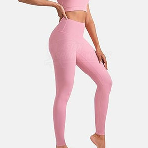Ropa Deportiva de Alto Rendimiento, Leggings Casuales para Mujer, Transpirables, Ecológicos, de Secado Rápido, Tela de Spandex/Nailon para Correr y Gimnasio, Cómodos - Product Image 3