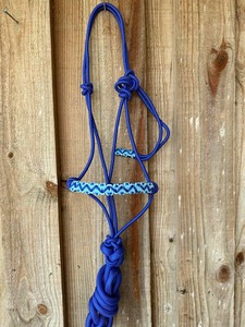 Licol de cheval western avec muserolle en cuir travaillé motif tournesol et cactus, en nylon réglable, équipement équestre - Product Image 5
