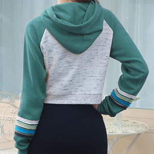 Jersey con capucha de moda para mujer, material de mezcla de algodón suave de manga larga, perfecto para capas en clima fresco de otoño e invierno - Product Image 5