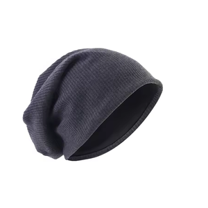 หมวกบีนนี่ใน60สีหมวกถักสำหรับฤดูหนาวปักโลโก้ตามสั่งโดยผู้ผลิตสำหรับการเดินทางและฉากชายหาด - Product Image 1