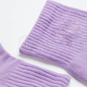 Unisex 100% Cotton Crew <b>Socks</b> Soft Comfort Fleece <b>Thickness</b> Eco-Friendly Breathable High Quality for Everyday Use - Product Image 3
