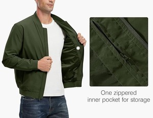 <b>Jacket</b> <b>Men</b> Fashion Casual Windbreaker <b>Jacket</b> Coat Autumn Winter New Hot Outwear Slim <b>Jacket</b> - Product Image 4
