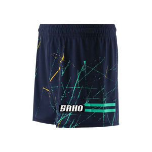 Fabricant pakistanais de shorts GAA personnalisés 100% coton Motif solide Vendeurs de vêtements de sport écologiques Fournisseurs de quantité minimale de commande OEM/ODM - Product Image 4
