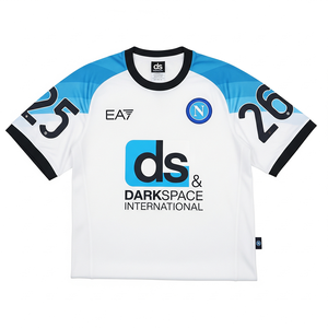 Maillot de football adulte Naples 25-26 100% polyester respirant écologique OEM personnalisation haute qualité hommes vente en gros - Product Image 6