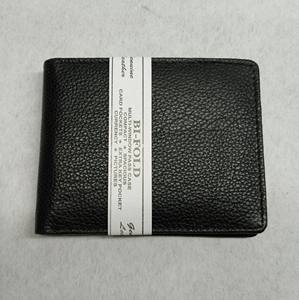 Ready to Ship Leather Men's Card Holder <b>Wallet</b> Bulk Online Sale <b>RFID</b> Protected Purse Custom Logo Inexpensive Bifold Open Short - Product Image 5