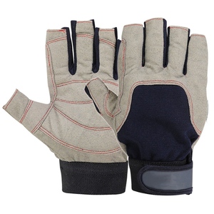 Male Multi Purpose Sailing <b>Gloves</b> 3/4 Half Finger Padded Palm Lightweight Breathable <b>Climbing</b> Rope <b>Gloves</b> OEM Custom 2025 - Product Image 6