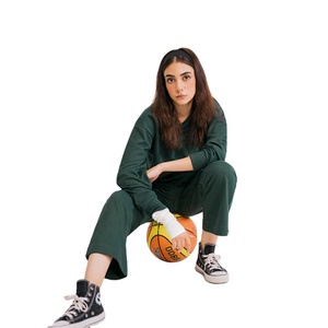 Vente en gros de survêtements surdimensionnés pour femmes personnalisés, OEM, vêtements de ville de haute qualité, survêtements personnalisés pour femmes, fournisseur en usine - Product Image 3