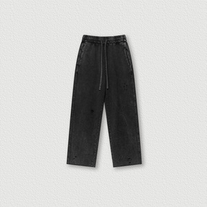 <b>Top</b> Trending Men's Custom Made Casual Sweatpants Lightweight and Breathable Best Material <b>Distressed</b> Design - Product Image 2