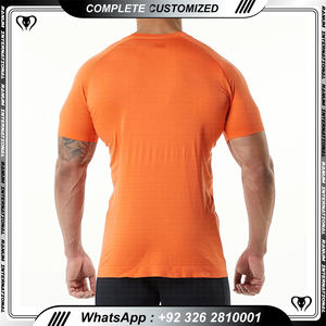 T-shirt respirant personnalisé pour la course à pied Fitness Tee Workout Sport Gym Drifit Chemises pour hommes - Product Image 3