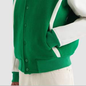 Veste universitaire en laine personnalisée OEM de haute qualité pour hommes-Vêtements d'extérieur élégants et chauds pour toutes les saisons - Product Image 6