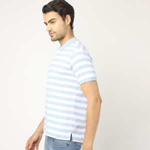 100% algodón para hombres para Polos Ropa deportiva de manga corta de alta calidad con logotipo personalizado - Product Image 3