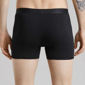 Calzoncillos bóxer urbanos cómodos para hombre, ropa interior duradera ligera transpirable suave de algodón elástico, perfecta para ropa activa e informal - Product Image 3