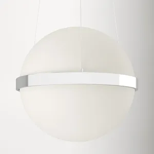 High Quality White Fabric Hanging Pendant Light for Home Hotel for Living Room Lighting Decor Pendant Light - Product Image 5