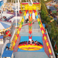 Manège à grande balançoire Nova Rides pour parc d'attractions et parc d'aventure BP-T-24, manège pour adultes