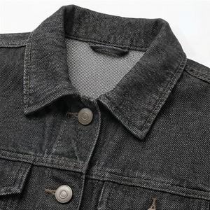 Veste en jean en gros pour femmes, vêtements en coton à la mode, jean court élégant, vêtements tendance, vêtements décontractés, vêtements d'extérieur personnalisés - Product Image 4