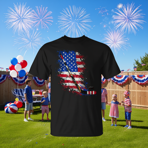 Maglietta da hockey con bandiera americana per il 4 luglio - Prodotto promozionale - Product Image 3