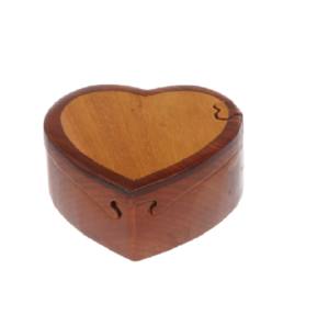Natural Wood Heart Shape <b>Jewellery</b> <b>Box</b> Luxury Fancy Wooden Ring <b>Jewellery</b> Packing Storage <b>Box</b> Wooden Heard Shape <b>Jewellery</b> <b>Box</b> - Product Image 4