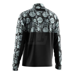 Veste à fermeture éclair sur le côté pour homme, sublimée, respirante, performance, veste à fermeture éclair sur le côté pour homme, sublimée, pour le fitness et les activités de plein air - Product Image 2