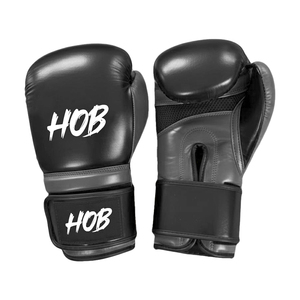 Guantes de Boxeo de Cuero de Alta Calidad con Cierre de Gancho y Bucle Antideslizantes para Dedos Completos, Impresión de Logotipo Personalizado, Profesionales - Product Image 2