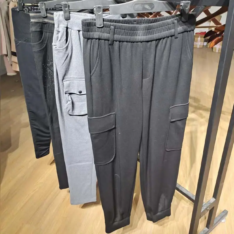 Designer marca roupas usadas fardos atacado 2ª mão roupas brechó mens calças em fardos