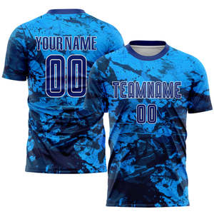 Maillots de football à séchage rapide de style personnalisé kit de maillots de football de service OEM à la mode kits de football à découpe automatisée et à imprimé par sublimation - Product Image 1