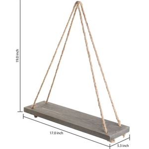Étagères murales flottantes en bois massif suspendues de qualité supérieure étagère de rangement murale pour la maison hôtels salon cuisine décor - Product Image 4